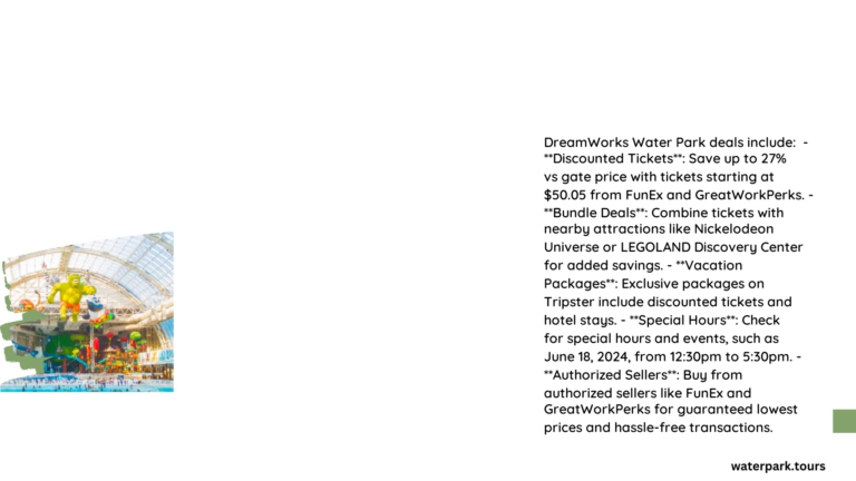 dreamworks water park deals