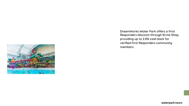dreamworks water park first responder discount