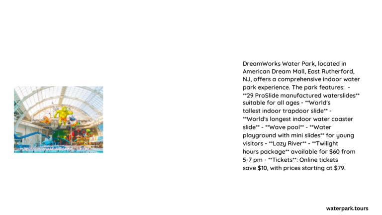 dreamworks water park full tour