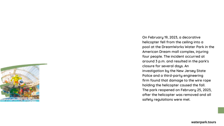 dreamworks water park incident